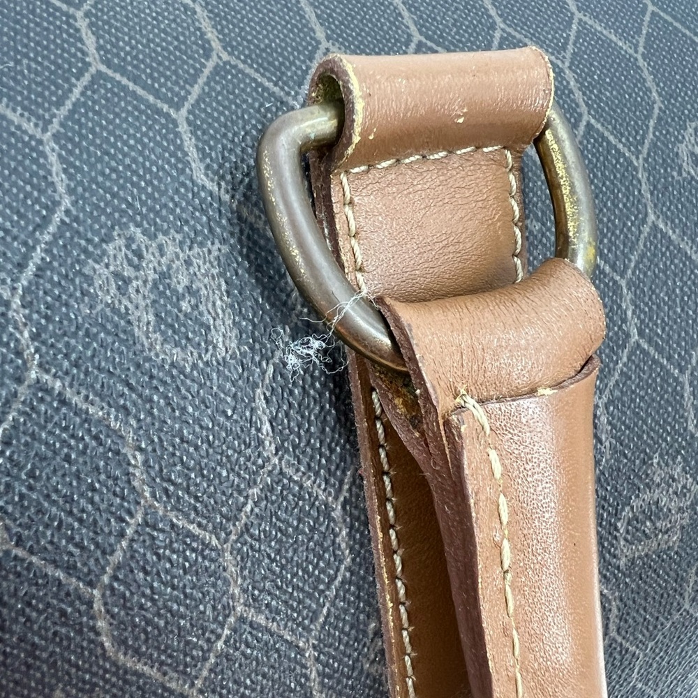 Christian Dior Vintage Honeycomb Boston Travel Bag - Picture 8 of 8